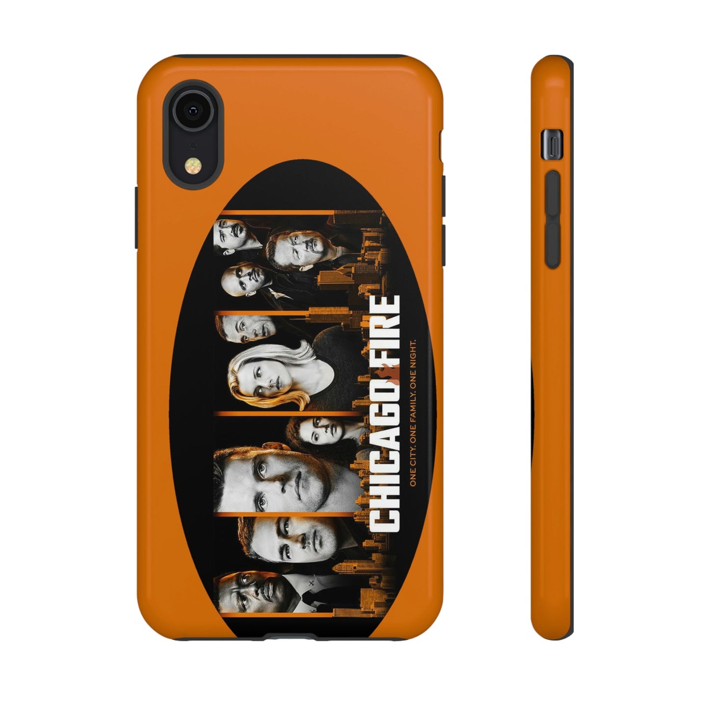 Phone Case-CHICAGO FIRE | Tough-iPhone XR-Glossy-PhoneCaseBoss-Phone-Best-Phone-Cases