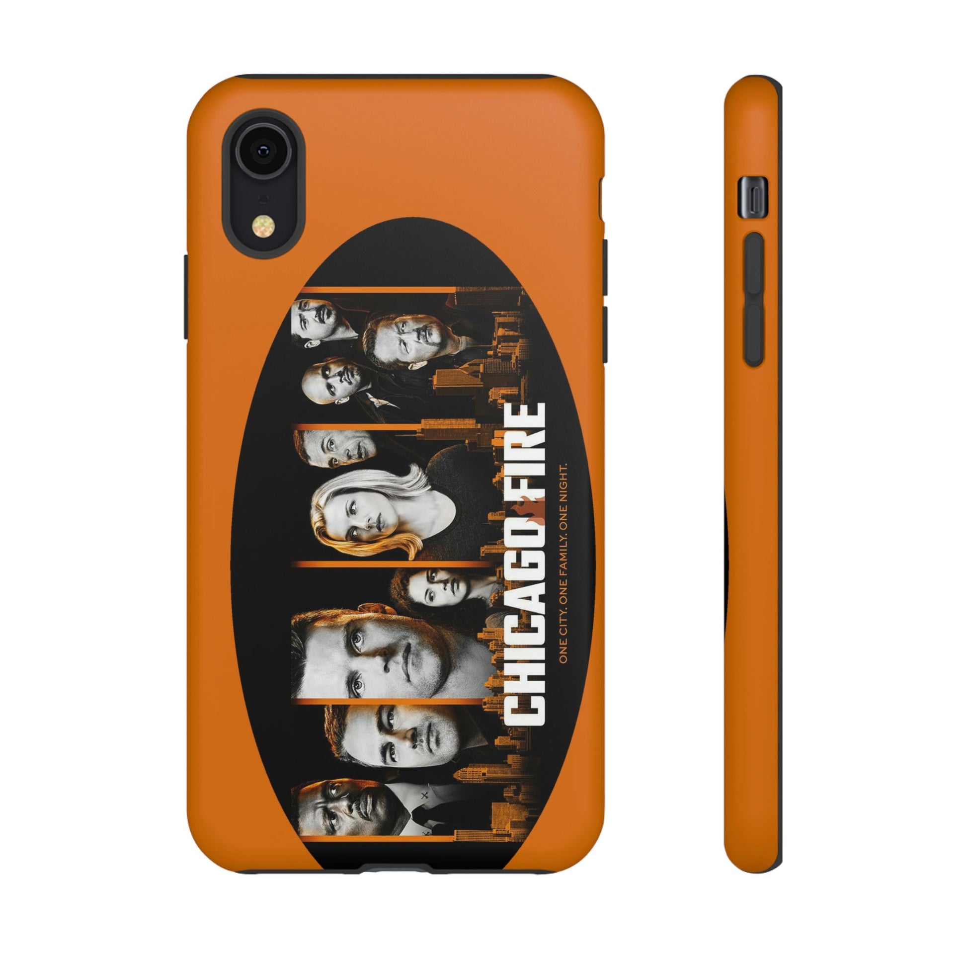 Phone Case-CHICAGO FIRE | Tough-iPhone XR-Matte-PhoneCaseBoss-Phone-Best-Phone-Cases