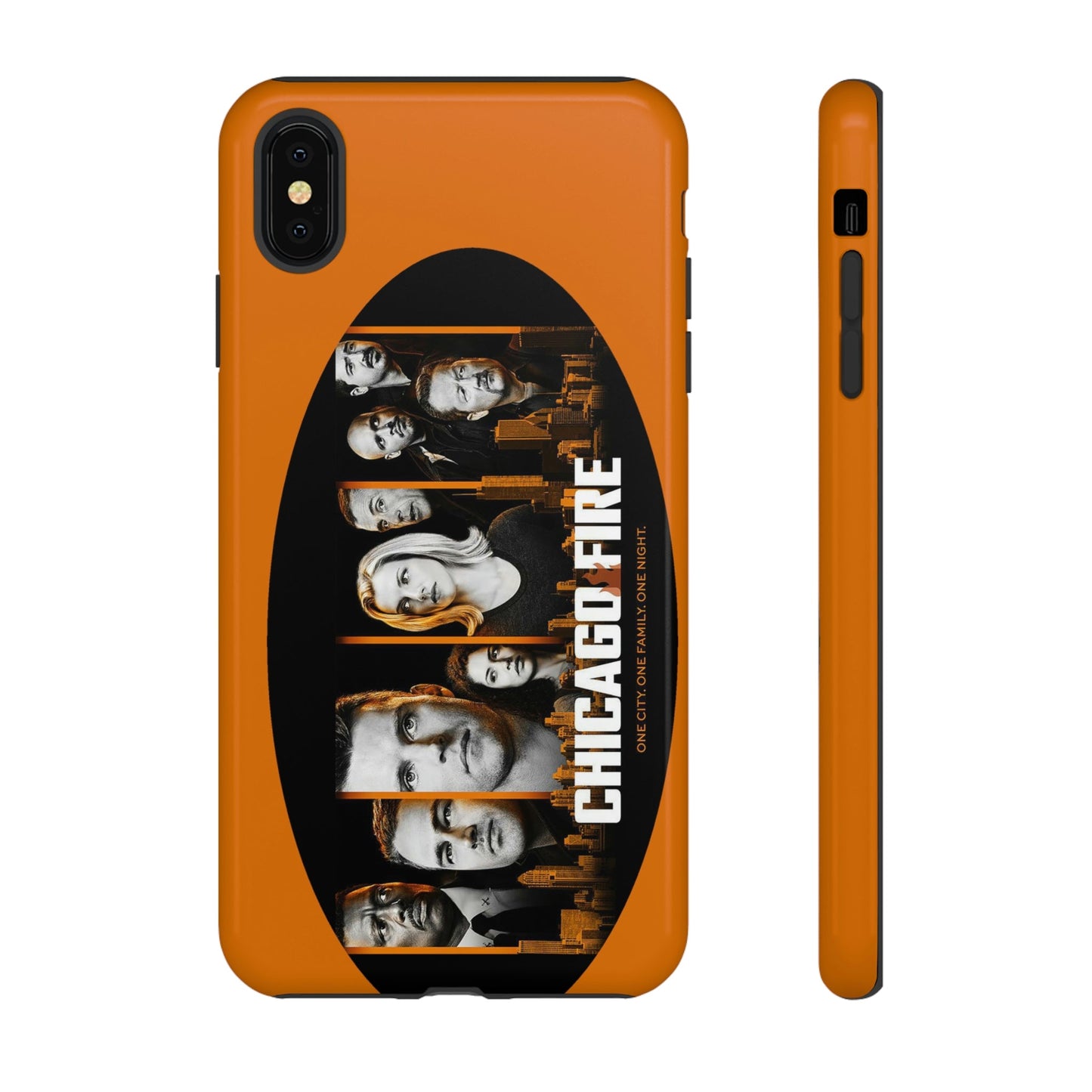 Phone Case-CHICAGO FIRE | Tough-iPhone XS MAX-Glossy-PhoneCaseBoss-Phone-Best-Phone-Cases