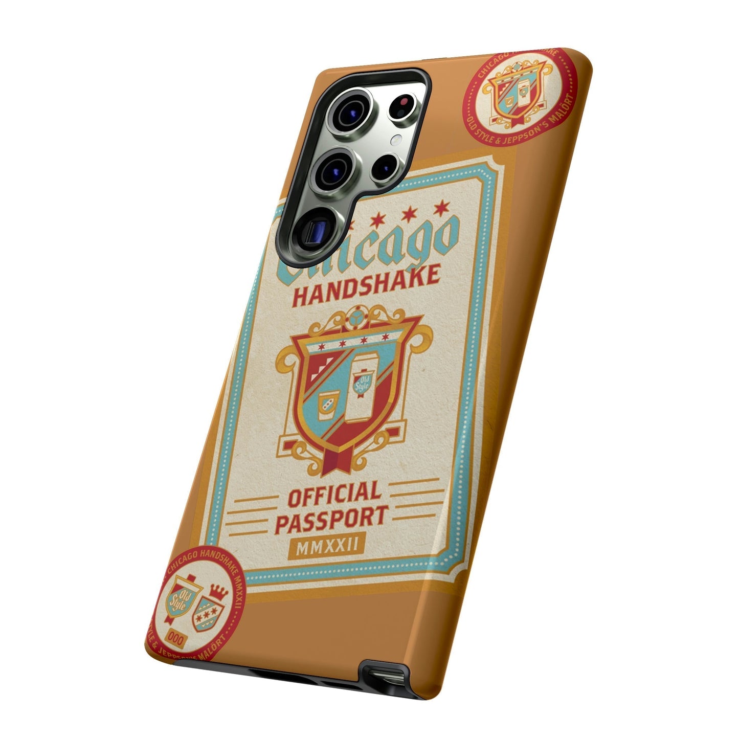 Phone Case-CHICAGO HANDSHAKE | Tough-PhoneCaseBoss-Phone-Best-Phone-Cases