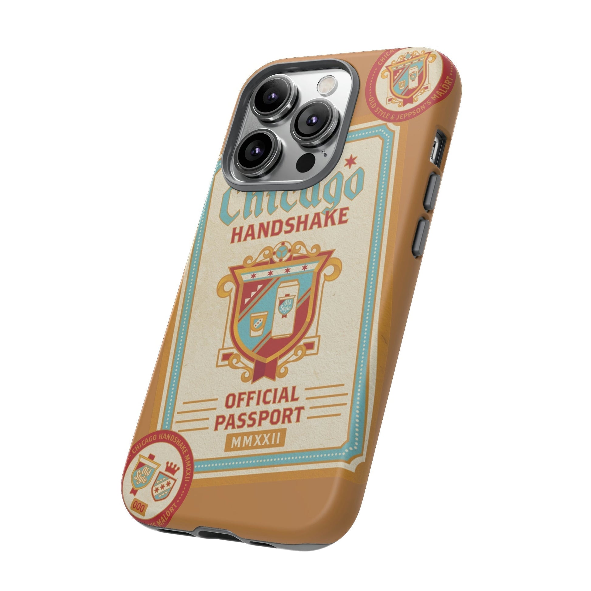 Phone Case-CHICAGO HANDSHAKE | Tough-PhoneCaseBoss-Phone-Best-Phone-Cases