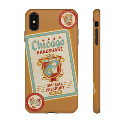 Phone Case-CHICAGO HANDSHAKE | Tough-iPhone XS MAX-Glossy-PhoneCaseBoss-Phone-Best-Phone-Cases