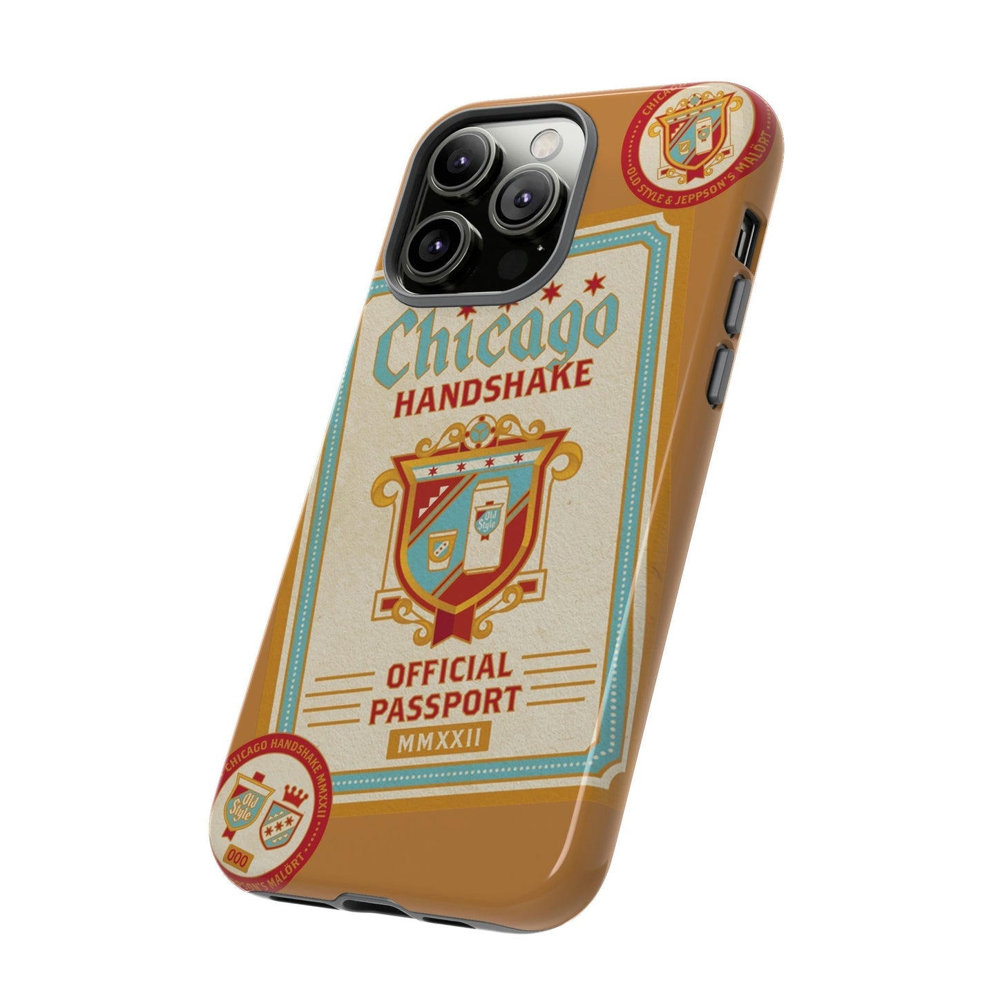 Phone Case-CHICAGO HANDSHAKE | Tough-PhoneCaseBoss-Phone-Best-Phone-Cases