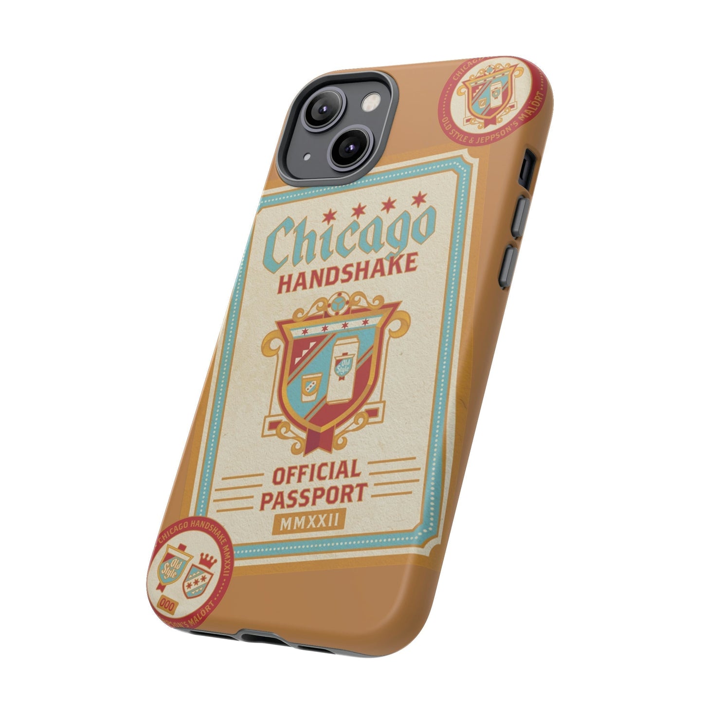 Phone Case-CHICAGO HANDSHAKE | Tough-PhoneCaseBoss-Phone-Best-Phone-Cases