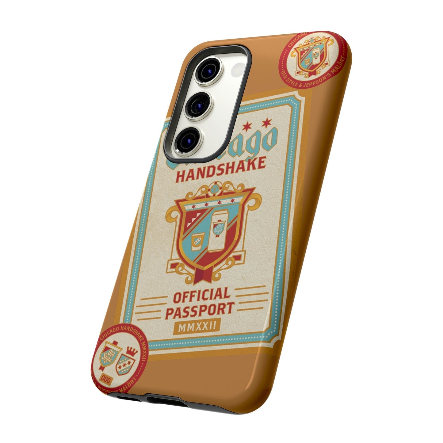 Phone Case-CHICAGO HANDSHAKE | Tough-PhoneCaseBoss-Phone-Best-Phone-Cases