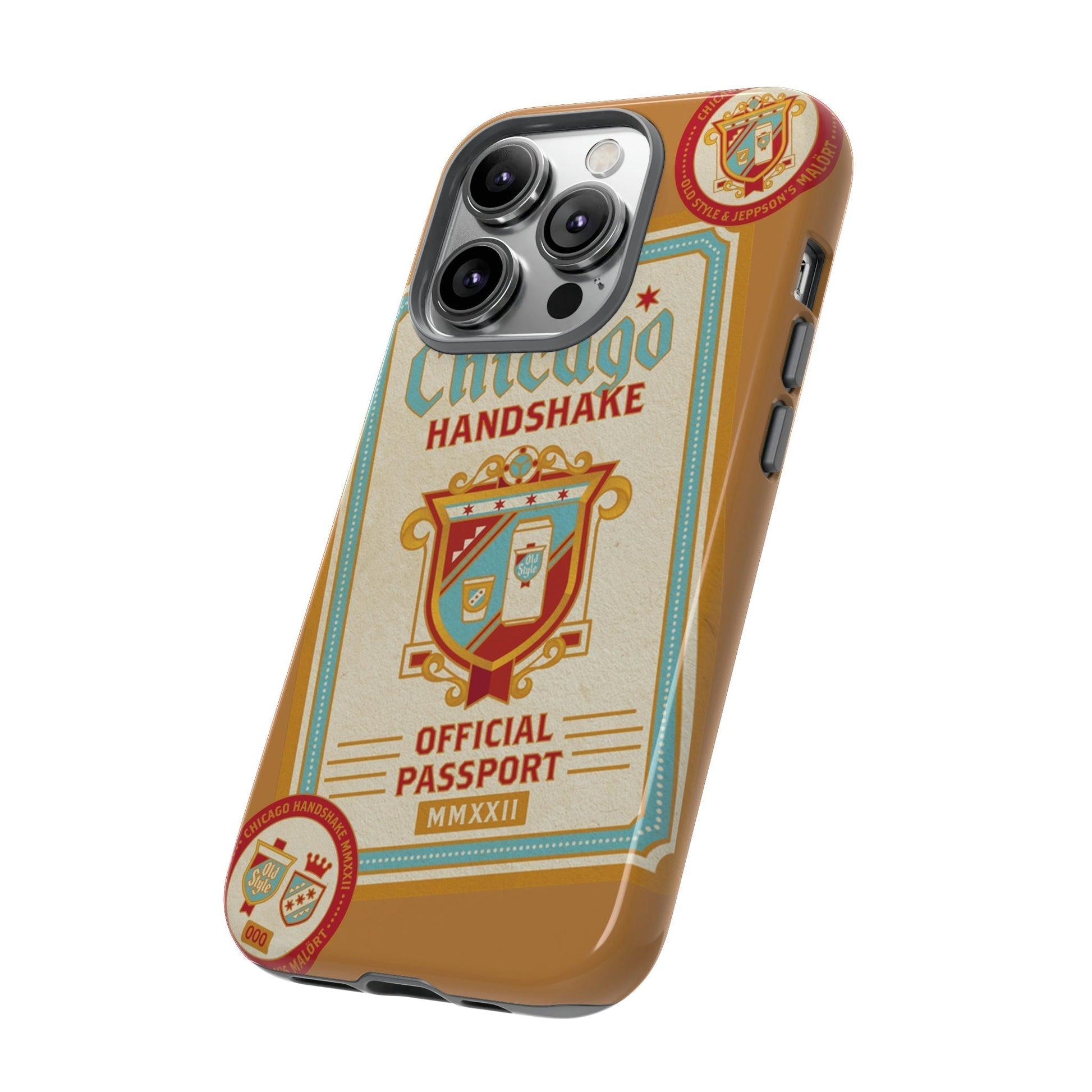 Phone Case-CHICAGO HANDSHAKE | Tough-PhoneCaseBoss-Phone-Best-Phone-Cases