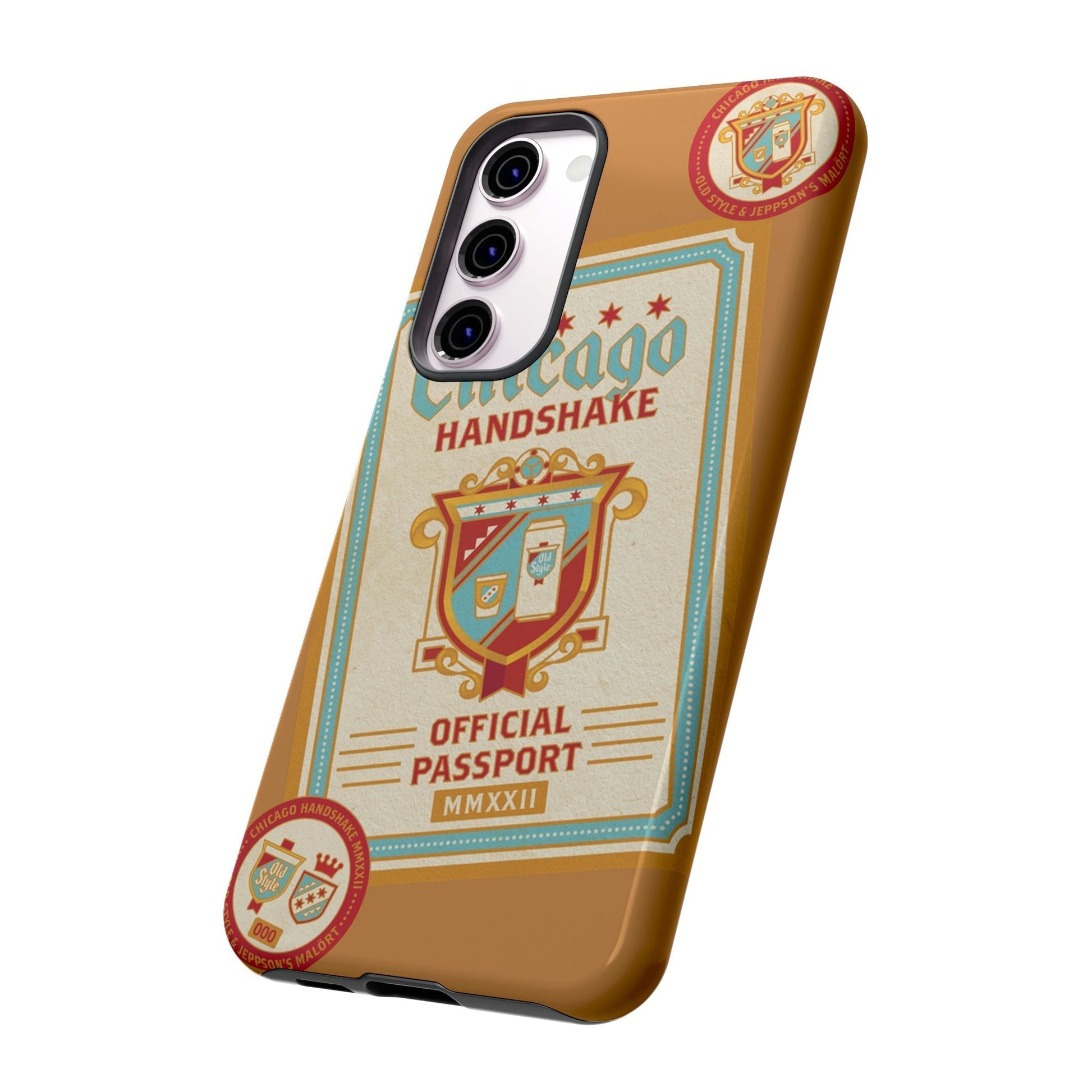 Phone Case-CHICAGO HANDSHAKE | Tough-PhoneCaseBoss-Phone-Best-Phone-Cases