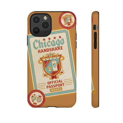 Phone Case-CHICAGO HANDSHAKE | Tough-iPhone 11 Pro-Glossy-PhoneCaseBoss-Phone-Best-Phone-Cases