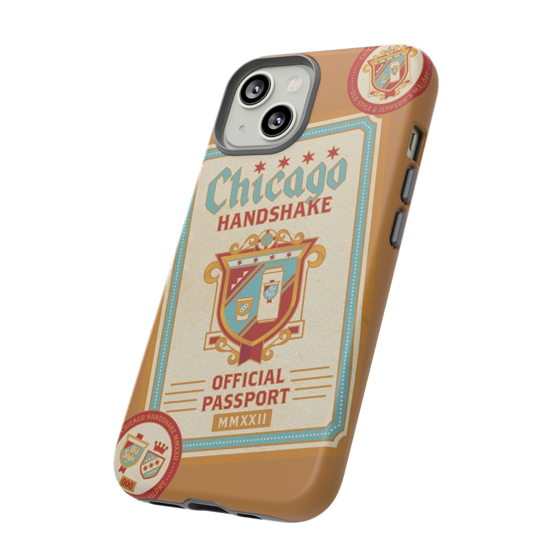 Phone Case-CHICAGO HANDSHAKE | Tough-PhoneCaseBoss-Phone-Best-Phone-Cases