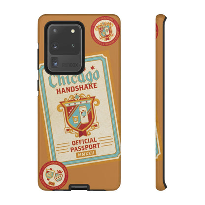 Phone Case-CHICAGO HANDSHAKE | Tough-Samsung Galaxy S20 Ultra-Glossy-PhoneCaseBoss-Phone-Best-Phone-Cases