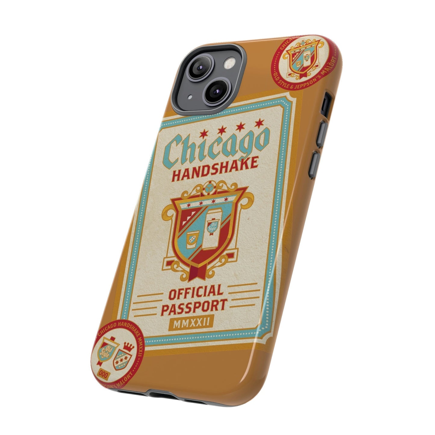 Phone Case-CHICAGO HANDSHAKE | Tough-PhoneCaseBoss-Phone-Best-Phone-Cases