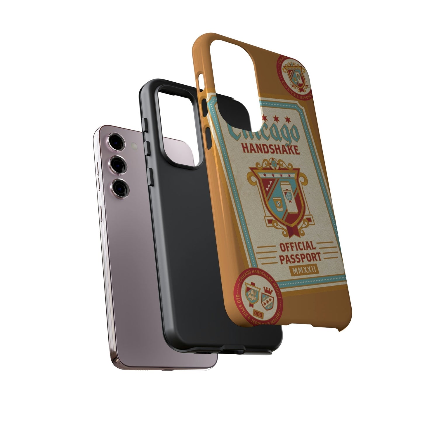 Phone Case-CHICAGO HANDSHAKE | Tough-PhoneCaseBoss-Phone-Best-Phone-Cases