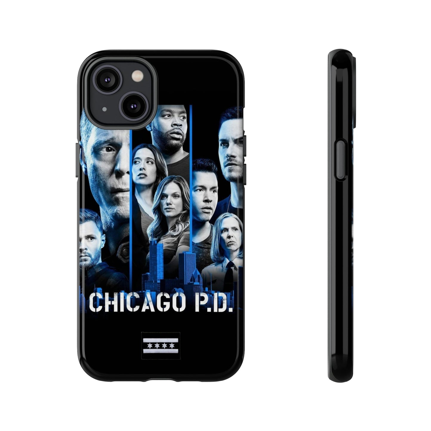 Phone Case-CHICAGO P.D. | Tough-iPhone 14 Plus-Glossy-PhoneCaseBoss-Phone-Best-Phone-Cases