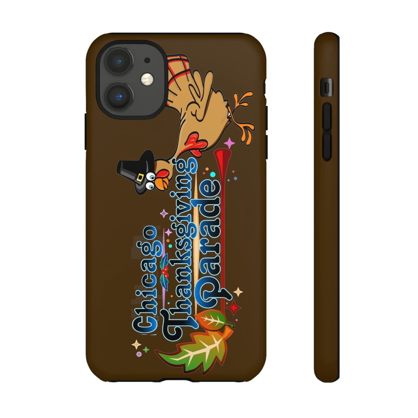 Phone Case-CHICAGO THANKSGIVING PARADE - Tough-iPhone 11-Matte-PhoneCaseBoss-Phone-Best-Phone-Cases