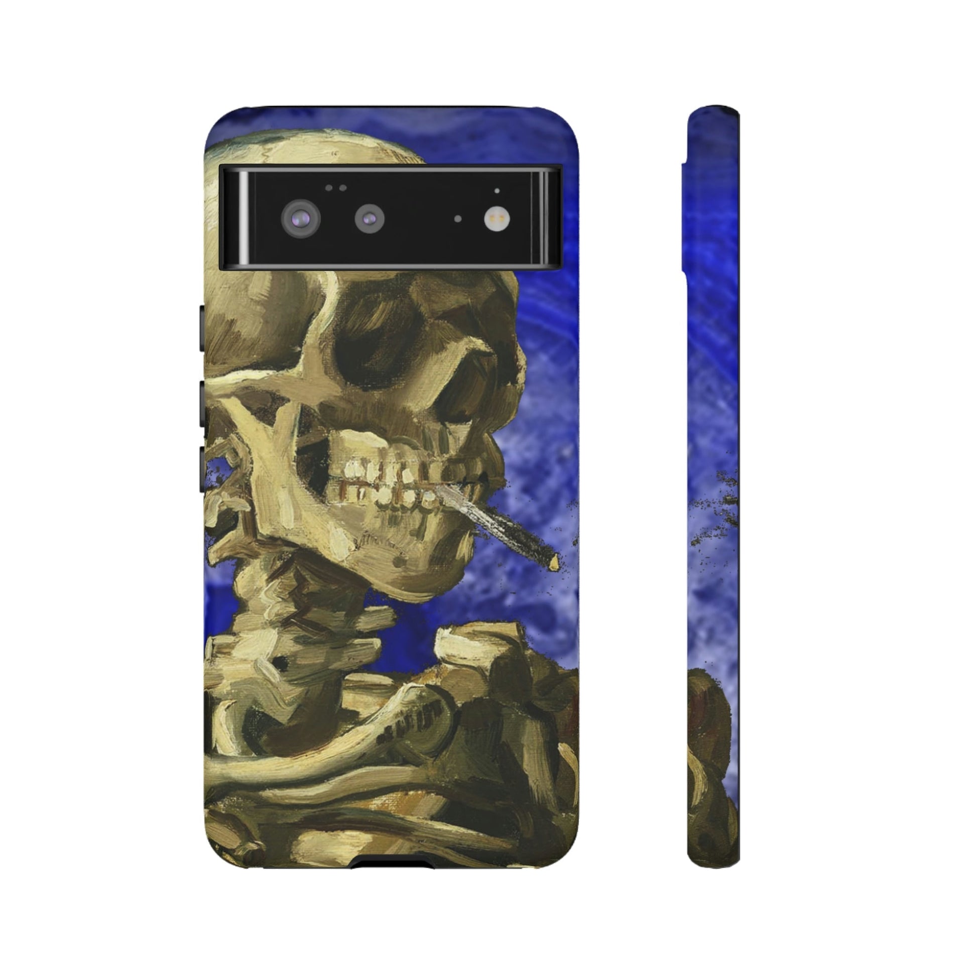 Phone Case-CLOSE SKELETON | Tough-Google Pixel 6-Matte-PhoneCaseBoss-Phone-Best-Phone-Cases