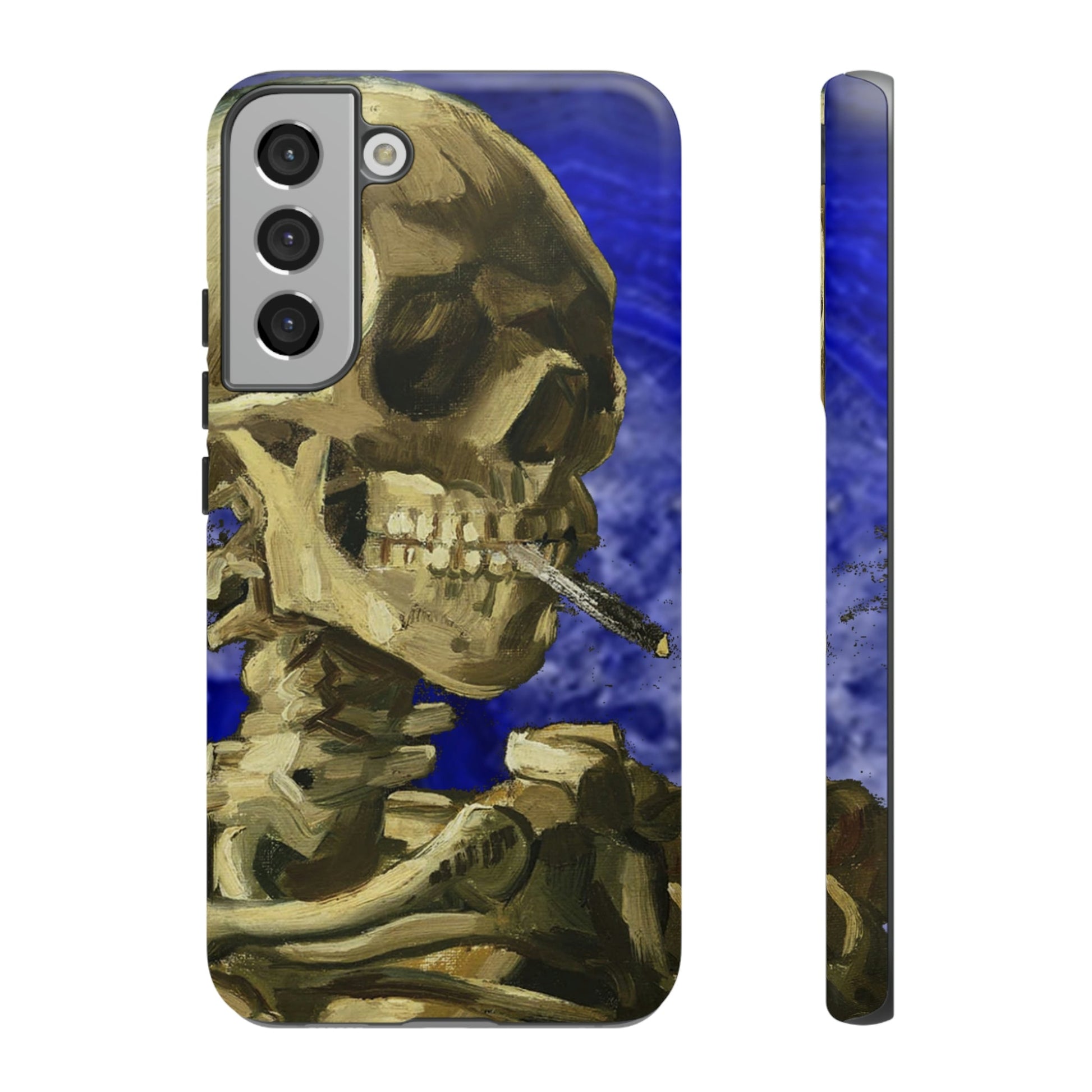 Phone Case-CLOSE SKELETON | Tough-Samsung Galaxy S22 Plus-Matte-PhoneCaseBoss-Phone-Best-Phone-Cases