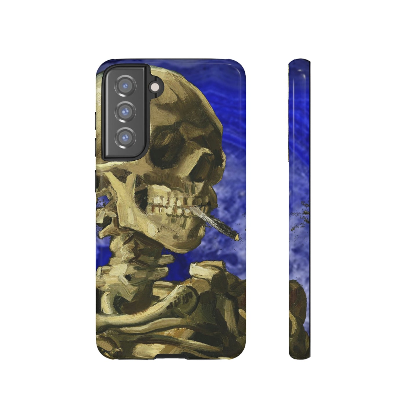 Phone Case-CLOSE SKELETON | Tough-Samsung Galaxy S21 FE-Glossy-PhoneCaseBoss-Phone-Best-Phone-Cases