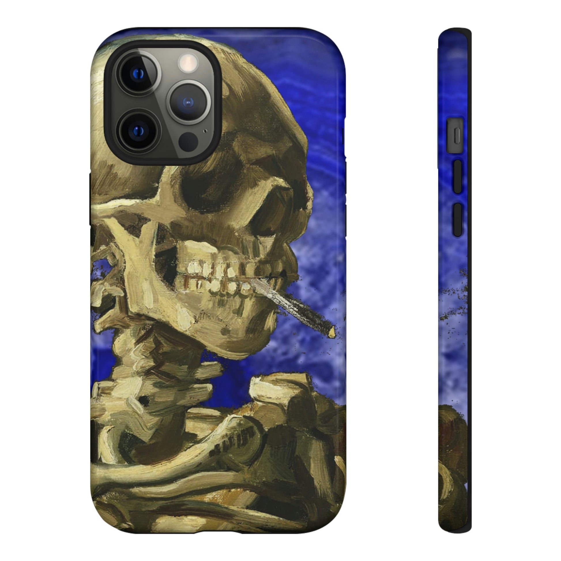 Phone Case-CLOSE SKELETON | Tough-iPhone 12 Pro Max-Glossy-PhoneCaseBoss-Phone-Best-Phone-Cases