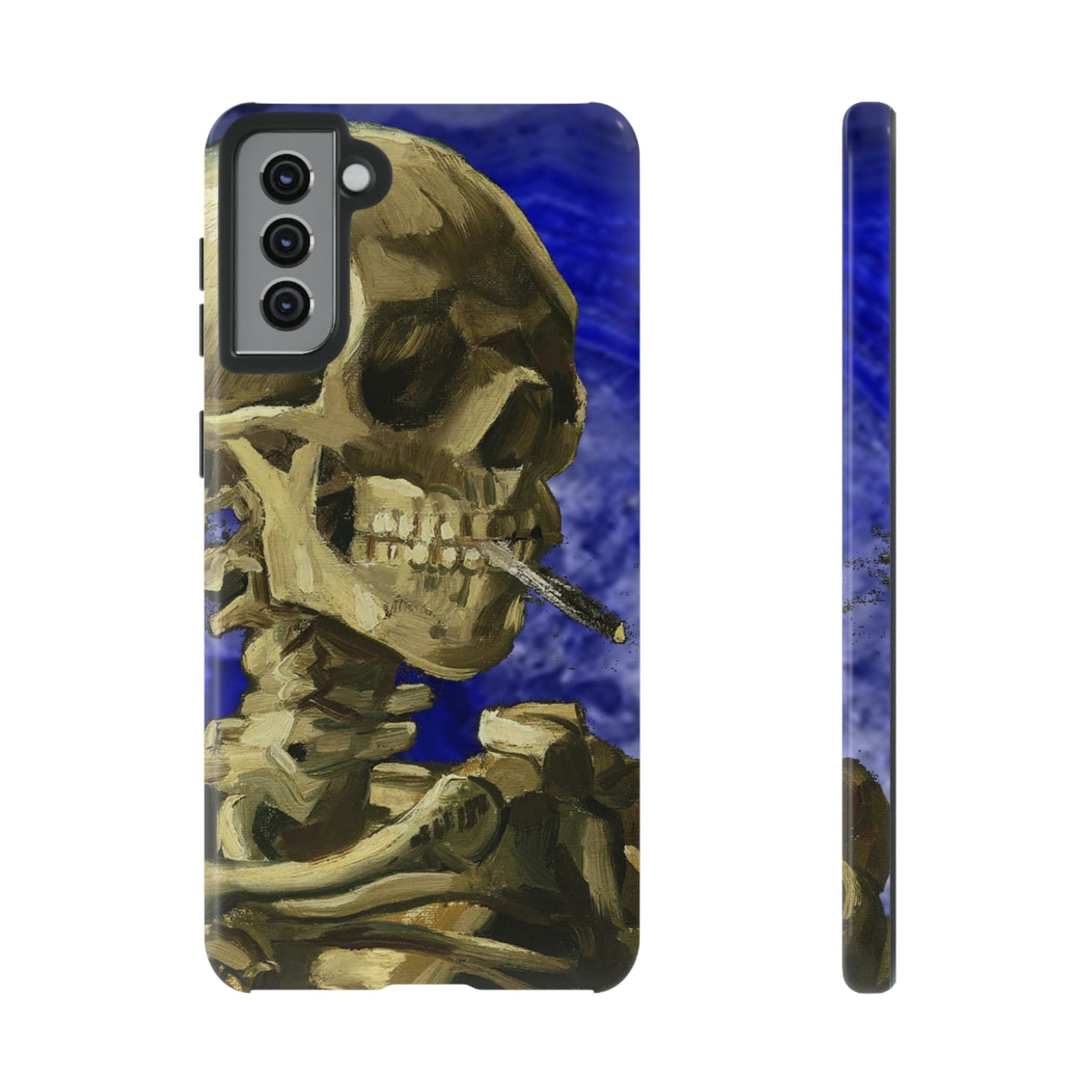 Phone Case-CLOSE SKELETON | Tough-Samsung Galaxy S21 Plus-Glossy-PhoneCaseBoss-Phone-Best-Phone-Cases