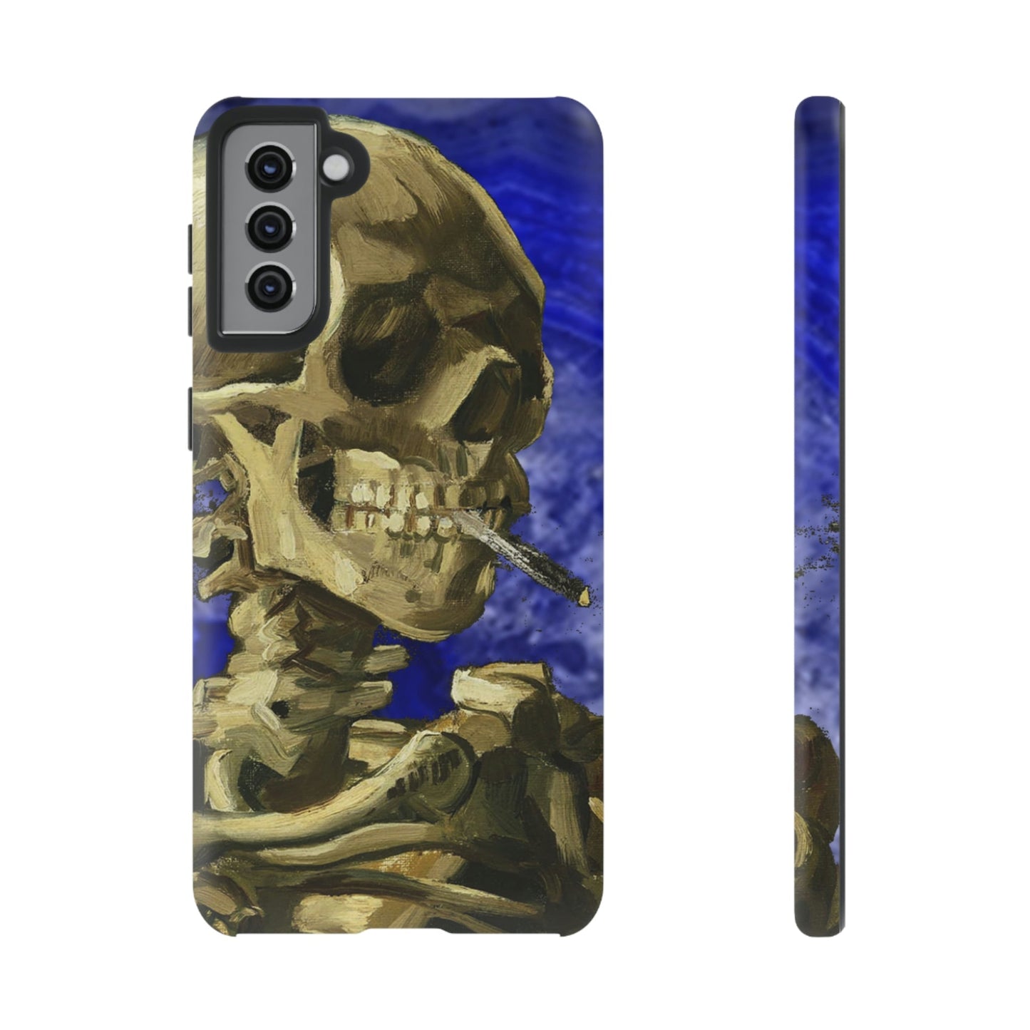 Phone Case-CLOSE SKELETON | Tough-Samsung Galaxy S21 Plus-Matte-PhoneCaseBoss-Phone-Best-Phone-Cases