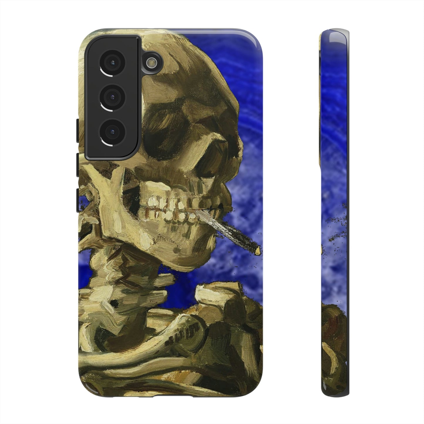 Phone Case-CLOSE SKELETON | Tough-Samsung Galaxy S22-Glossy-PhoneCaseBoss-Phone-Best-Phone-Cases