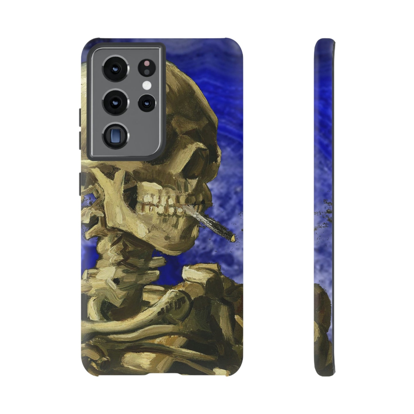 Phone Case-CLOSE SKELETON | Tough-Samsung Galaxy S21 Ultra-Matte-PhoneCaseBoss-Phone-Best-Phone-Cases