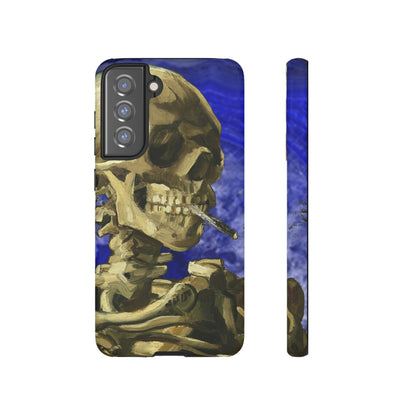 Phone Case-CLOSE SKELETON | Tough-Samsung Galaxy S21 FE-Matte-PhoneCaseBoss-Phone-Best-Phone-Cases