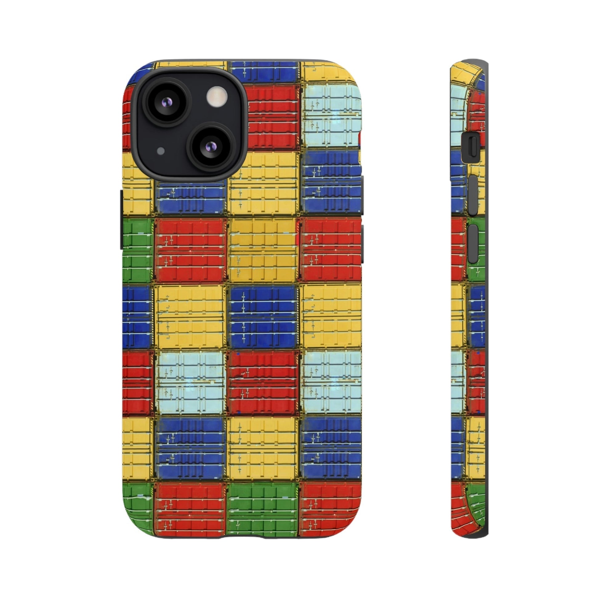 Phone Case-CONTAINED | Tough-iPhone 13 Mini-Matte-PhoneCaseBoss-Phone-Best-Phone-Cases