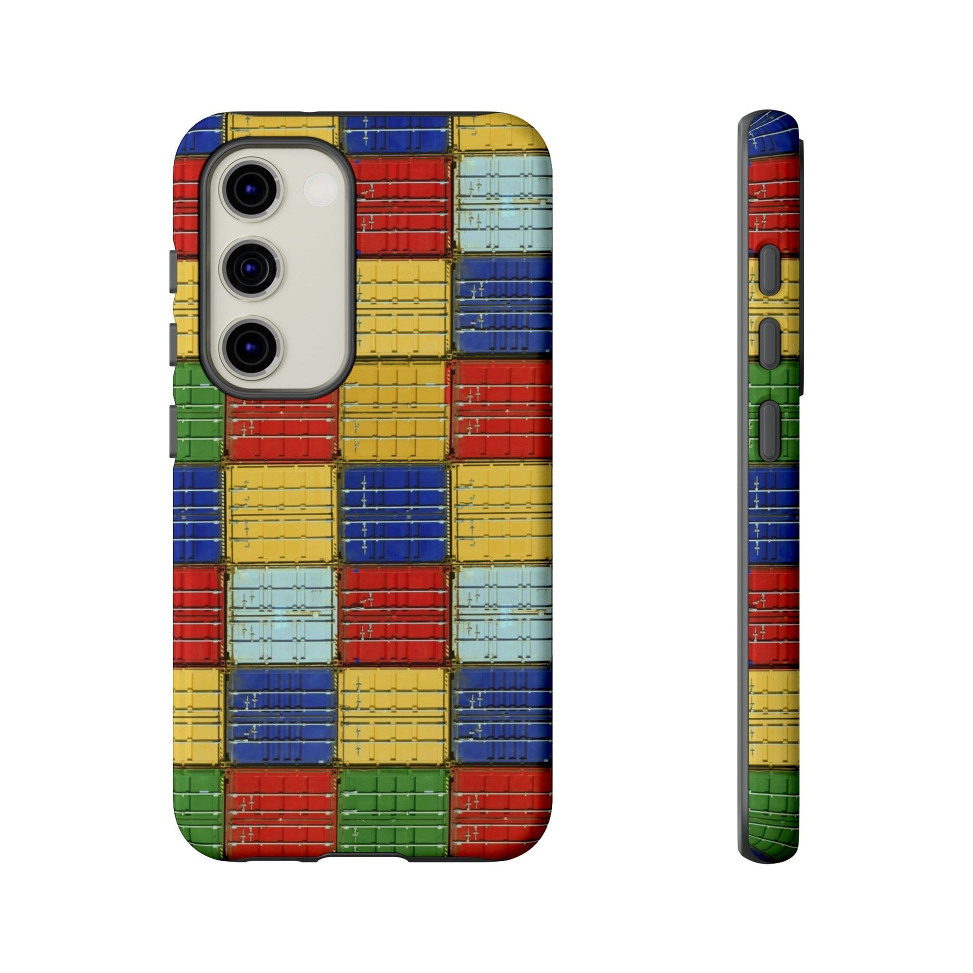 Phone Case-CONTAINED | Tough-Samsung Galaxy S23-Glossy-PhoneCaseBoss-Phone-Best-Phone-Cases