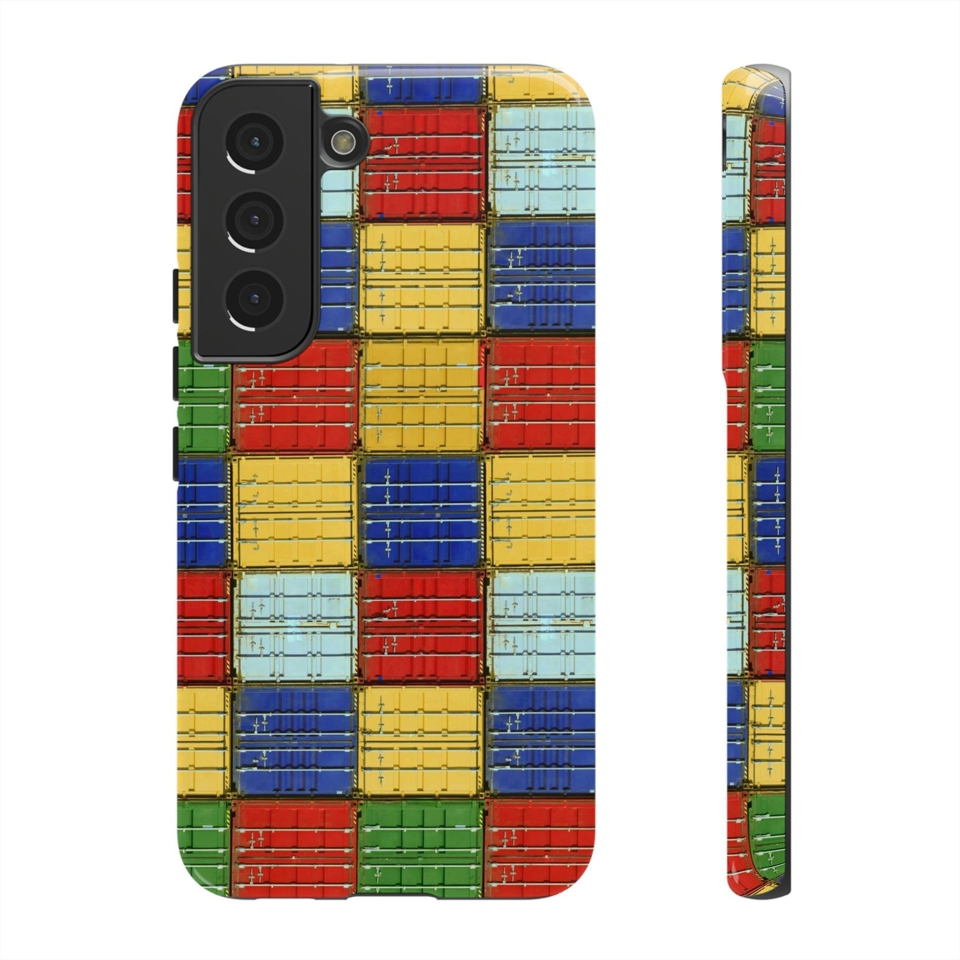 Phone Case-CONTAINED | Tough-Samsung Galaxy S22-Glossy-PhoneCaseBoss-Phone-Best-Phone-Cases