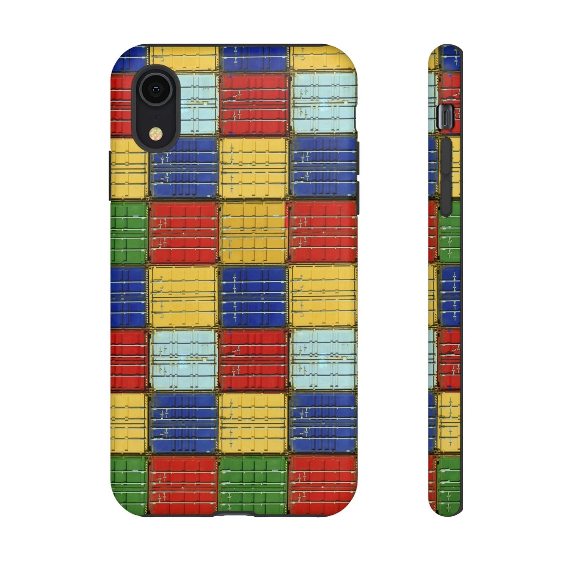 Phone Case-CONTAINED | Tough-iPhone XR-Matte-PhoneCaseBoss-Phone-Best-Phone-Cases