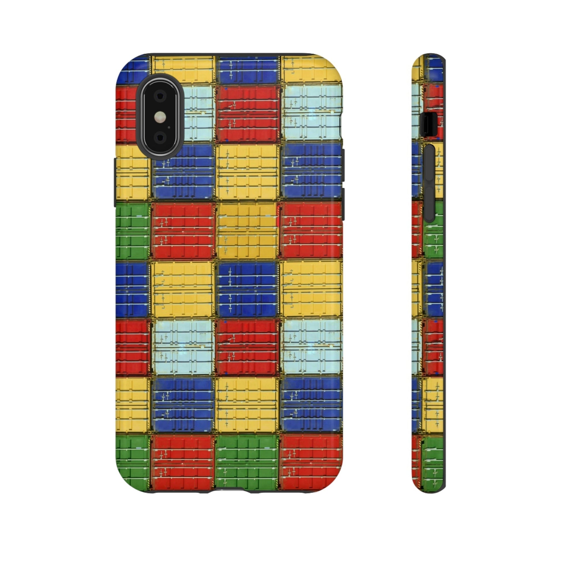 Phone Case-CONTAINED | Tough-iPhone X-Glossy-PhoneCaseBoss-Phone-Best-Phone-Cases