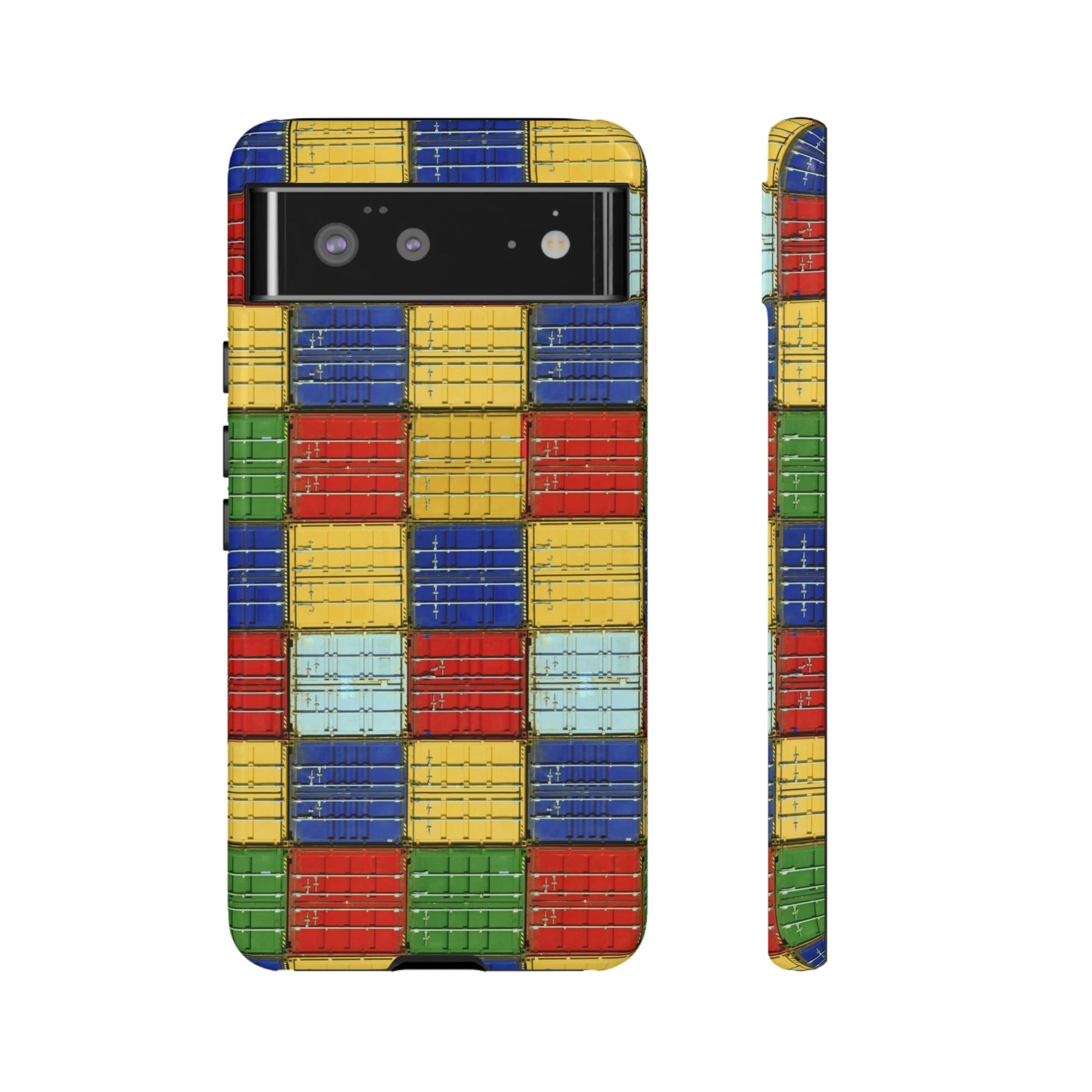 Phone Case-CONTAINED | Tough-Google Pixel 6-Glossy-PhoneCaseBoss-Phone-Best-Phone-Cases