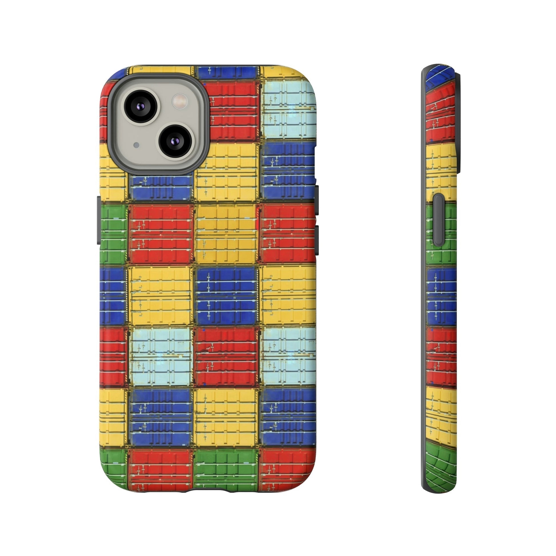 Phone Case-CONTAINED | Tough-iPhone 14-Matte-PhoneCaseBoss-Phone-Best-Phone-Cases