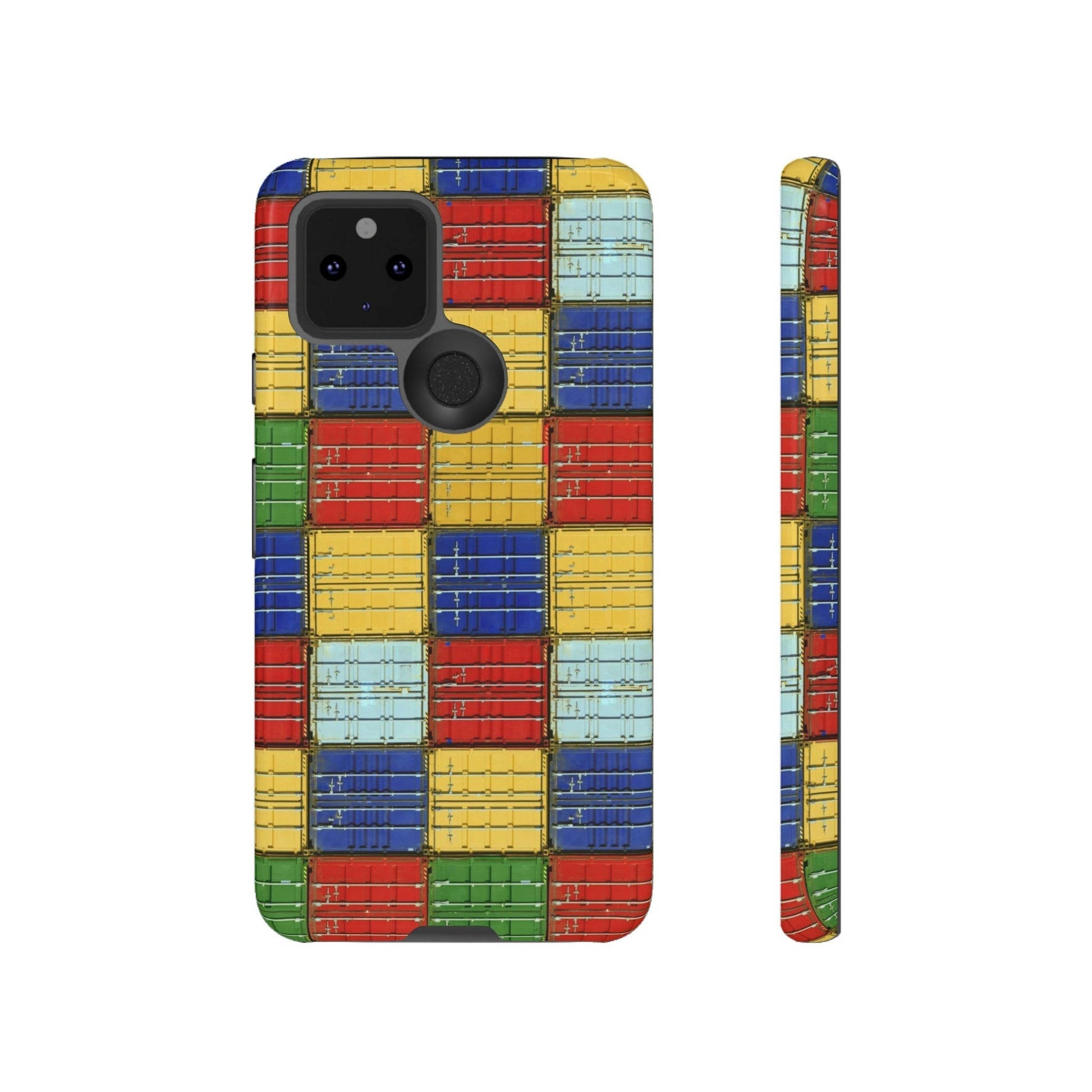 Phone Case-CONTAINED | Tough-Google Pixel 5 5G-Glossy-PhoneCaseBoss-Phone-Best-Phone-Cases