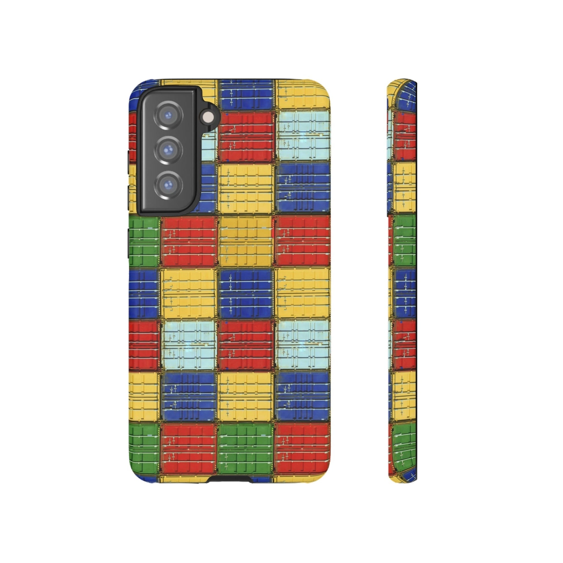 Phone Case-CONTAINED | Tough-Samsung Galaxy S21 FE-Matte-PhoneCaseBoss-Phone-Best-Phone-Cases