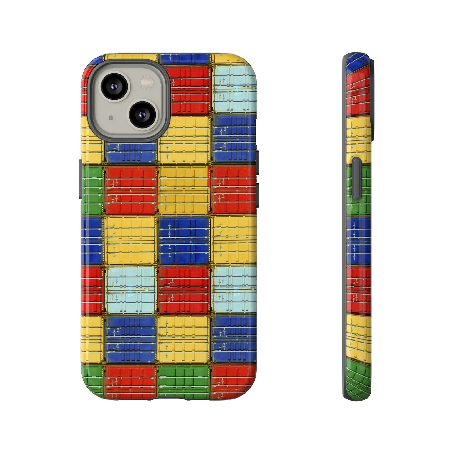Phone Case-CONTAINED | Tough-iPhone 14-Glossy-PhoneCaseBoss-Phone-Best-Phone-Cases