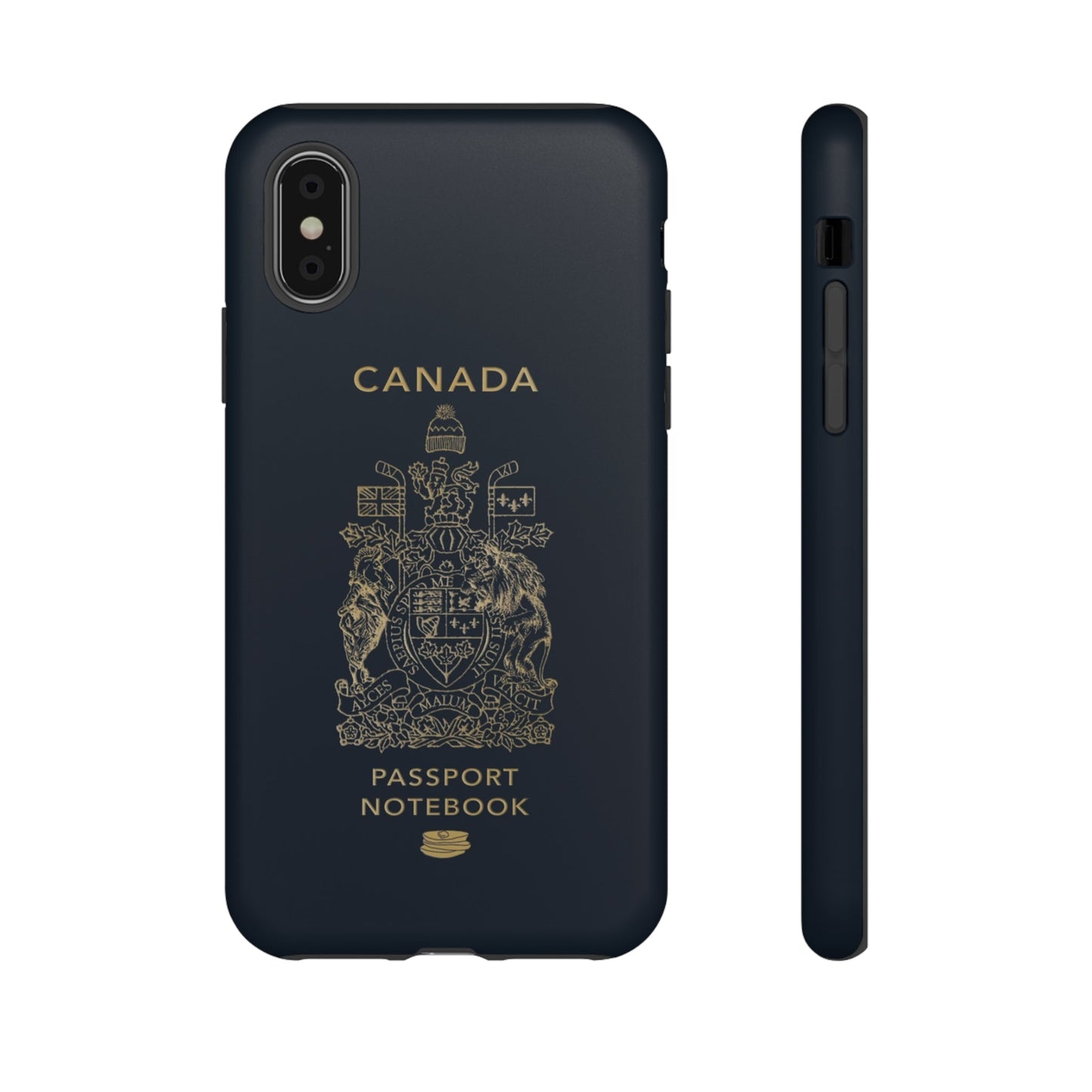 Phone Case-Canada Passort | Tough-iPhone XS-Matte-PhoneCaseBoss-Phone-Best-Phone-Cases
