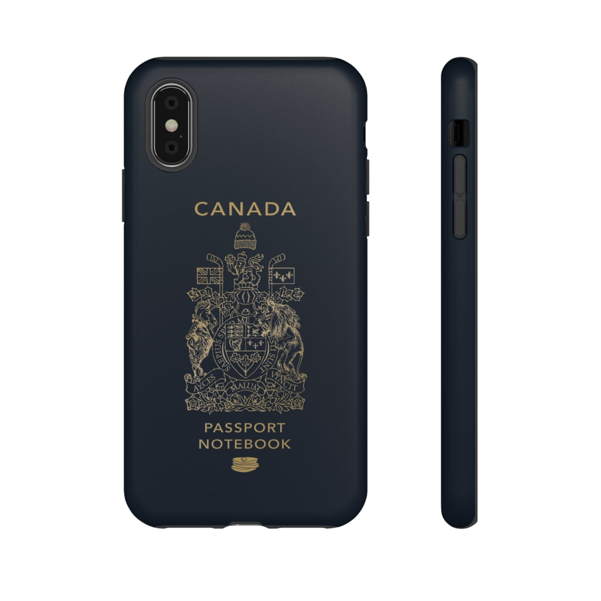 Phone Case-Canada Passort | Tough-iPhone XS-Matte-PhoneCaseBoss-Phone-Best-Phone-Cases