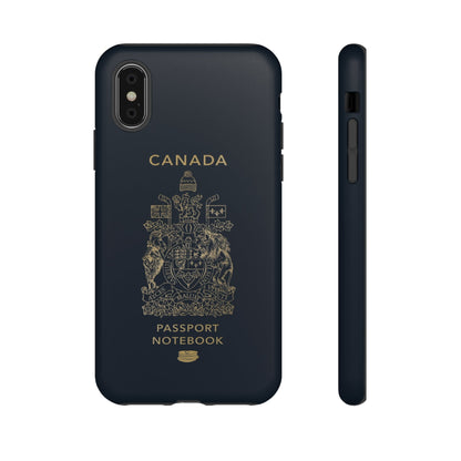 Phone Case-Canada Passort | Tough-iPhone XS-Matte-PhoneCaseBoss-Phone-Best-Phone-Cases