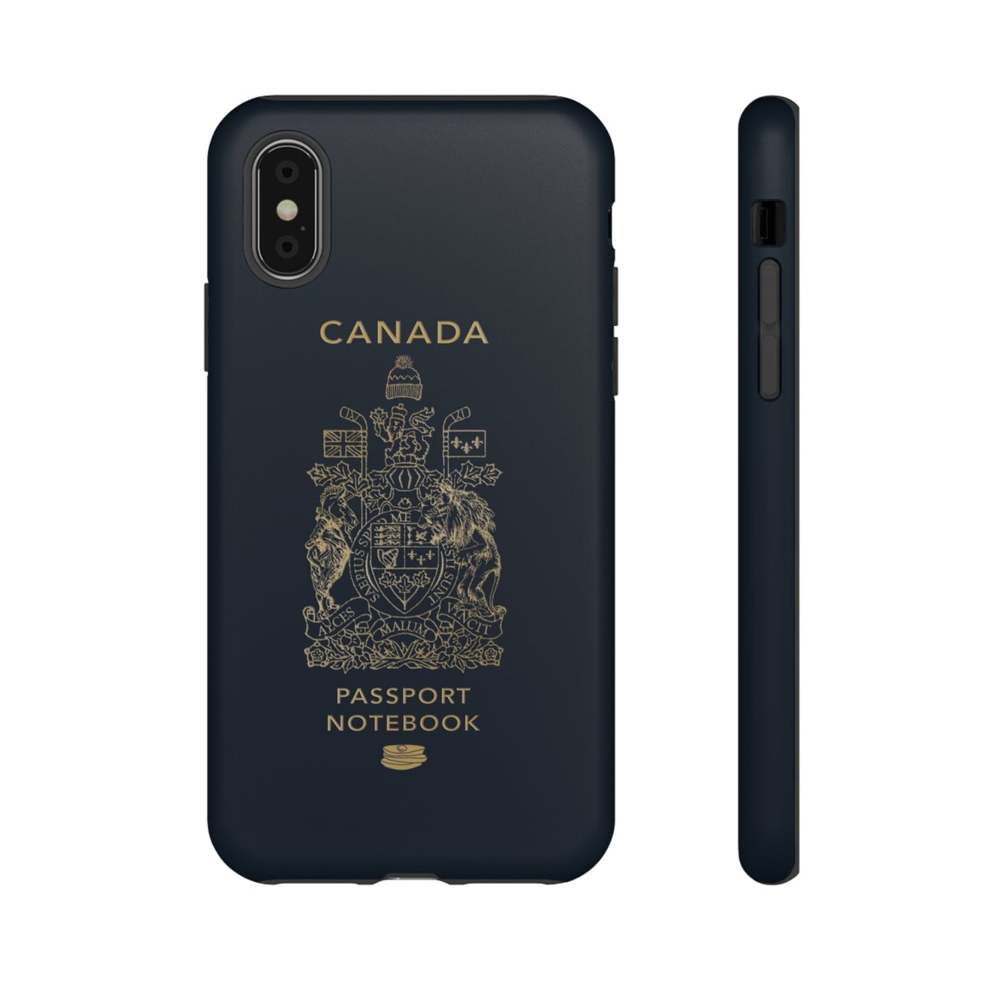 Phone Case-Canada Passort | Tough-iPhone X-Matte-PhoneCaseBoss-Phone-Best-Phone-Cases