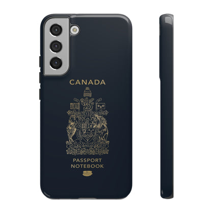 Phone Case-Canada Passort | Tough-Samsung Galaxy S22 Plus-Glossy-PhoneCaseBoss-Phone-Best-Phone-Cases