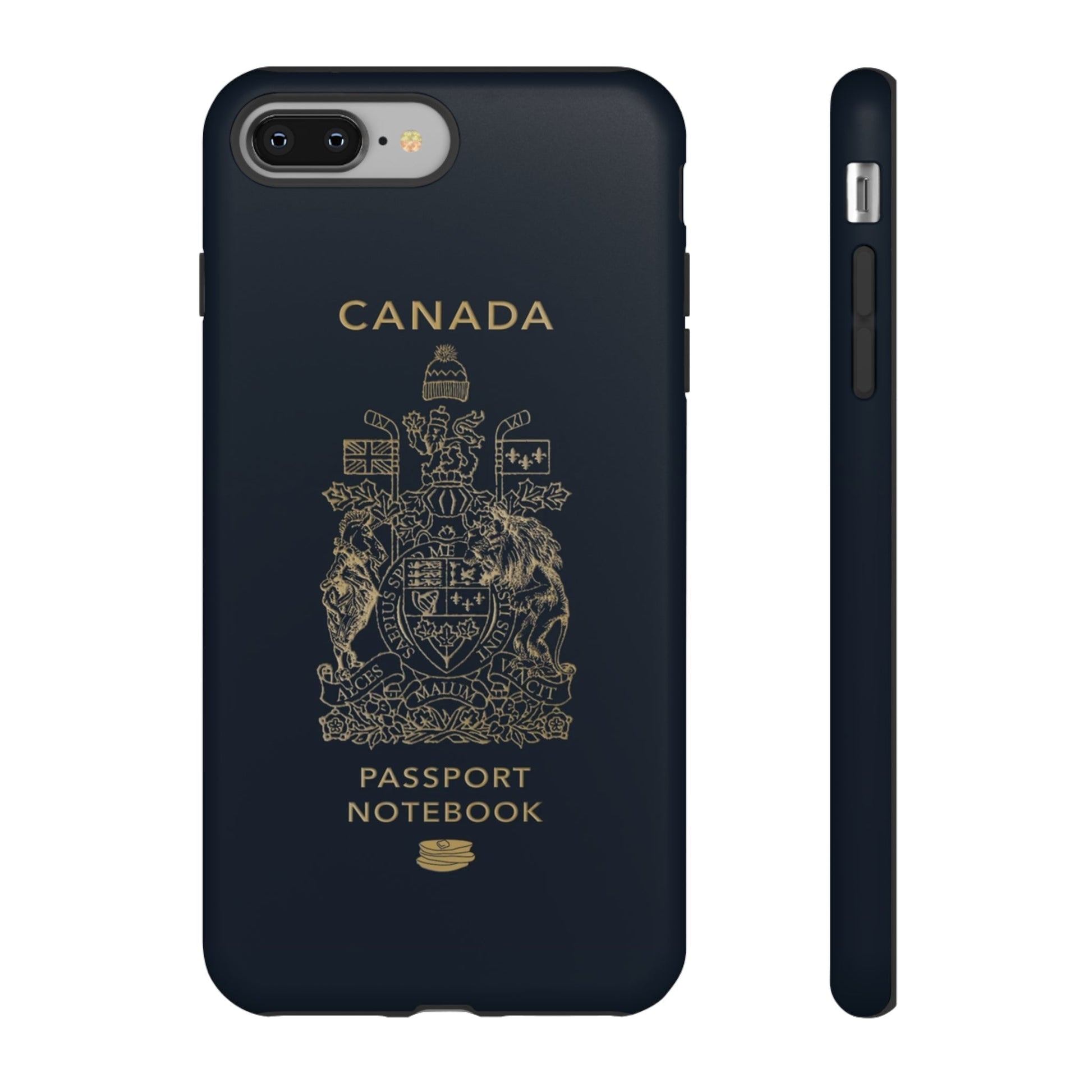 Phone Case-Canada Passort | Tough-iPhone 8 Plus-Matte-PhoneCaseBoss-Phone-Best-Phone-Cases