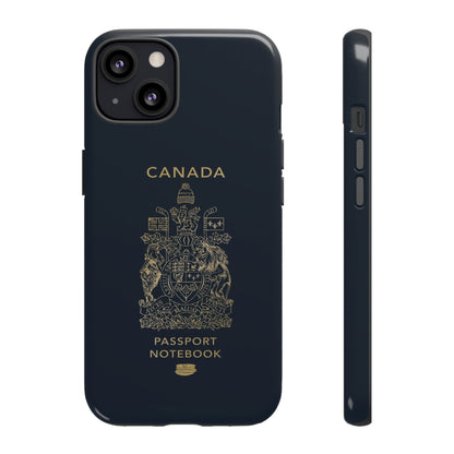 Phone Case-Canada Passort | Tough-iPhone 13-Glossy-PhoneCaseBoss-Phone-Best-Phone-Cases