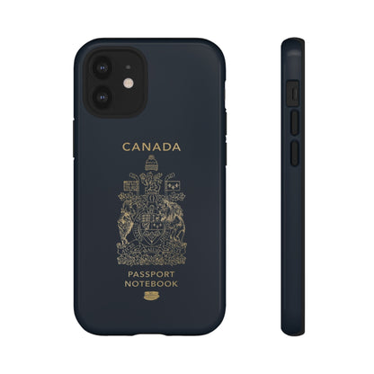 Phone Case-Canada Passort | Tough-iPhone 12 Mini-Glossy-PhoneCaseBoss-Phone-Best-Phone-Cases