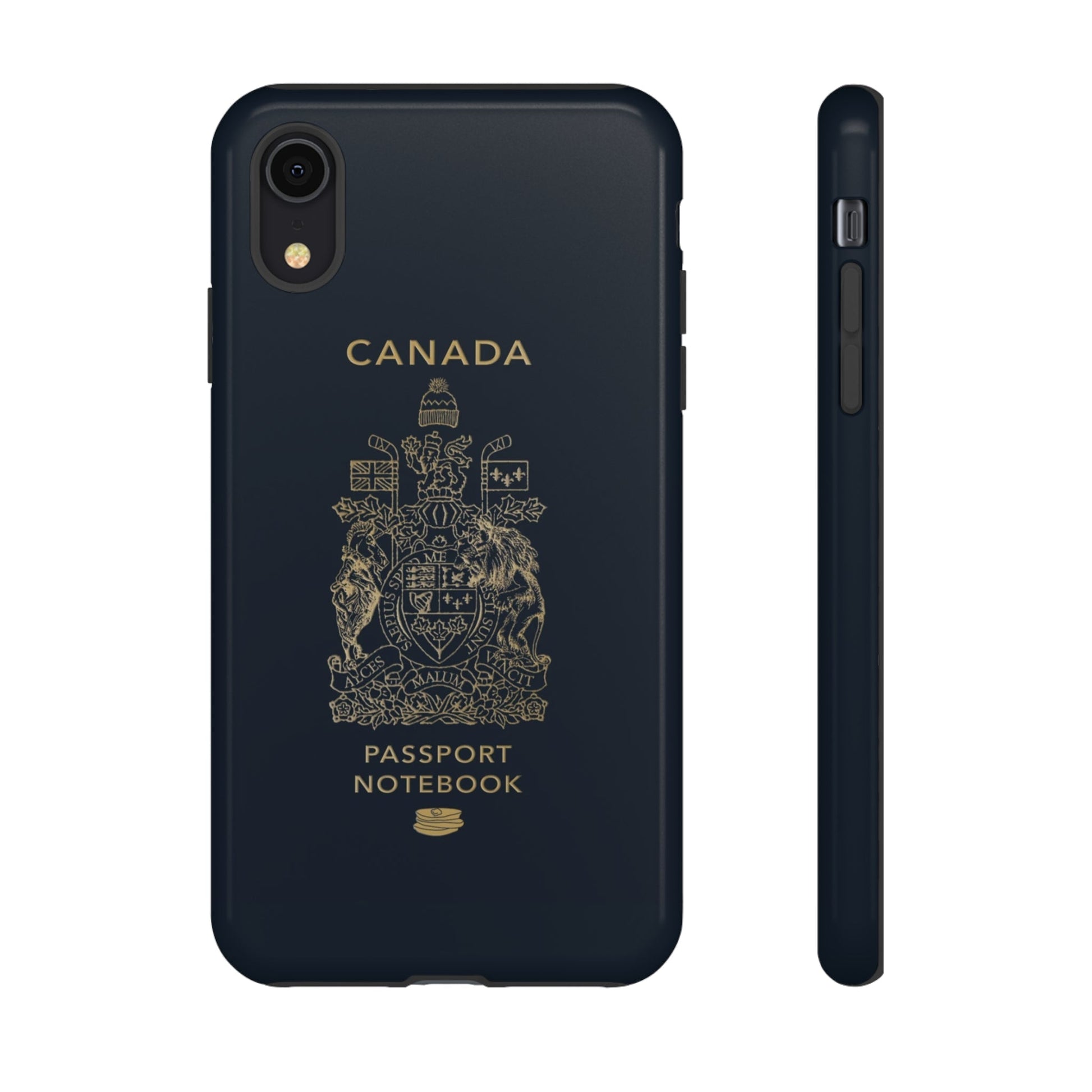 Phone Case-Canada Passort | Tough-iPhone XR-Glossy-PhoneCaseBoss-Phone-Best-Phone-Cases