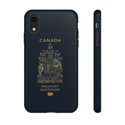 Phone Case-Canada Passort | Tough-iPhone XR-Glossy-PhoneCaseBoss-Phone-Best-Phone-Cases