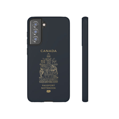 Phone Case-Canada Passort | Tough-Samsung Galaxy S21 FE-Matte-PhoneCaseBoss-Phone-Best-Phone-Cases