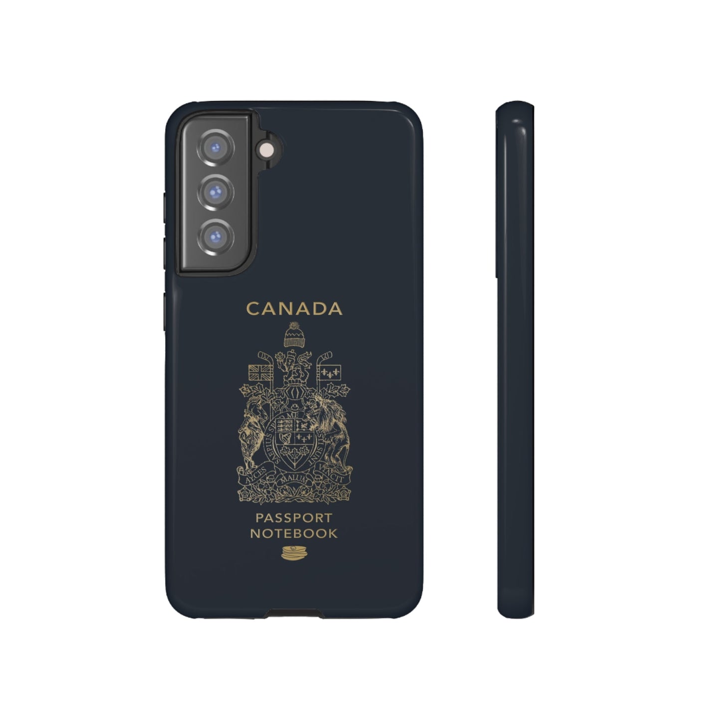 Phone Case-Canada Passort | Tough-Samsung Galaxy S21 FE-Glossy-PhoneCaseBoss-Phone-Best-Phone-Cases