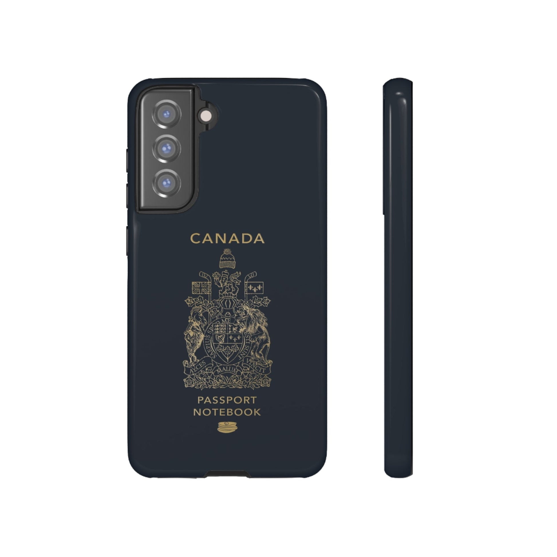 Phone Case-Canada Passort | Tough-Samsung Galaxy S21 FE-Glossy-PhoneCaseBoss-Phone-Best-Phone-Cases